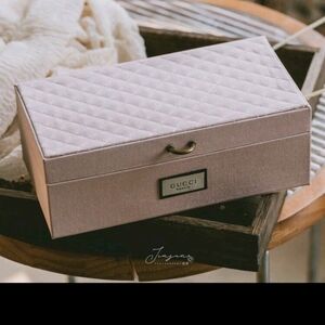 NWT LIMITED-EDITION Gucci VANITY CASE Organizer Box [9-5]